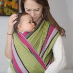 Chusta tkana Limonka z khaki